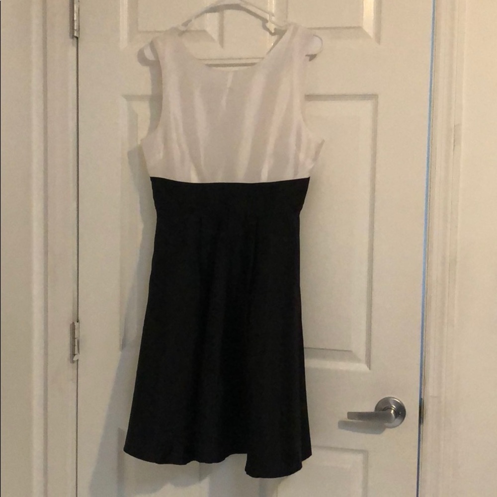 Kate Spade like a-line swing dress with bow